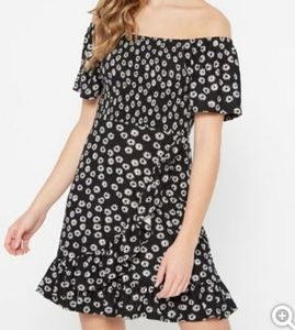 Black flowered dress from Rue 21